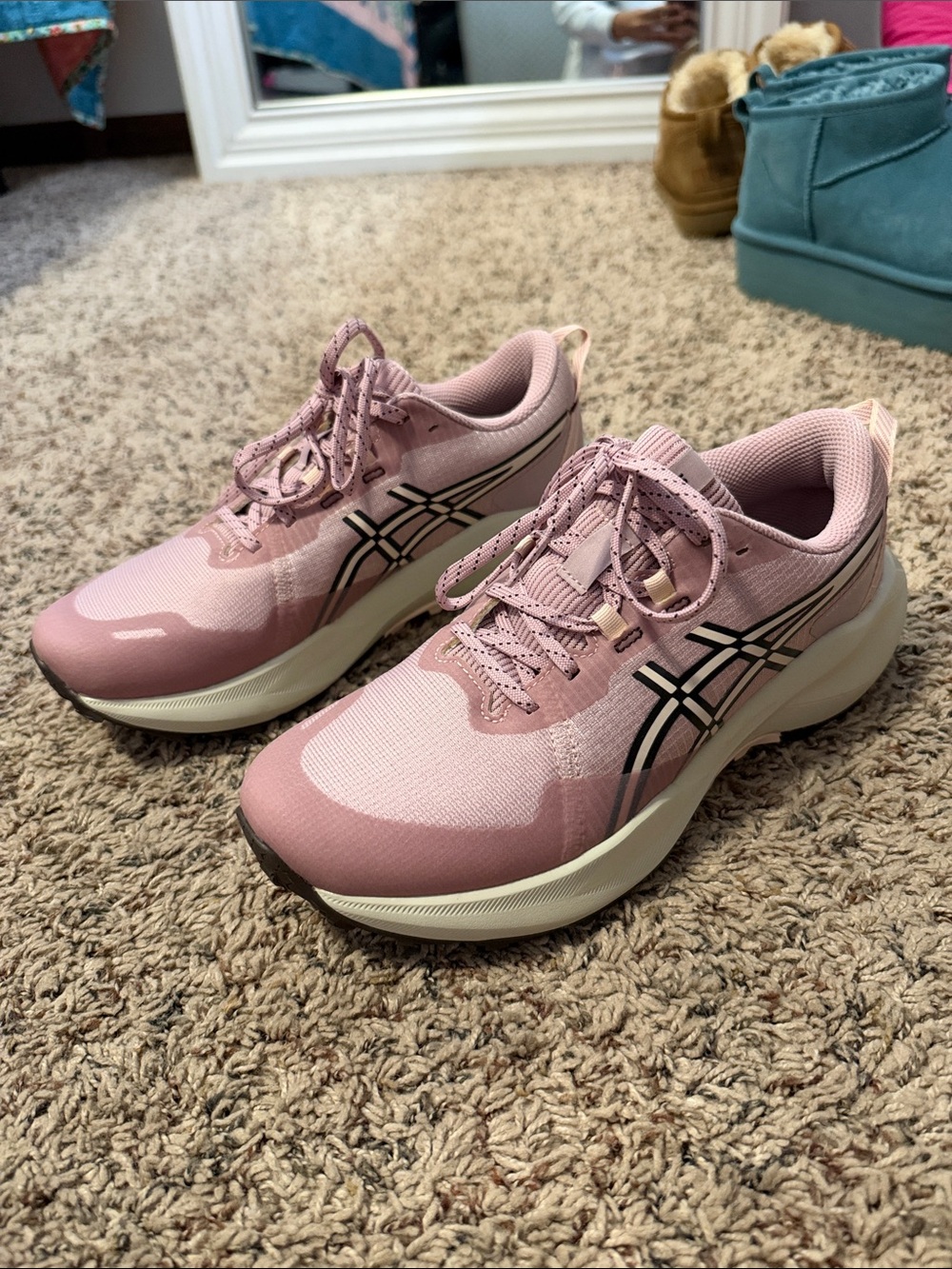ASICS Pink Women's Athletic Running Sneakers